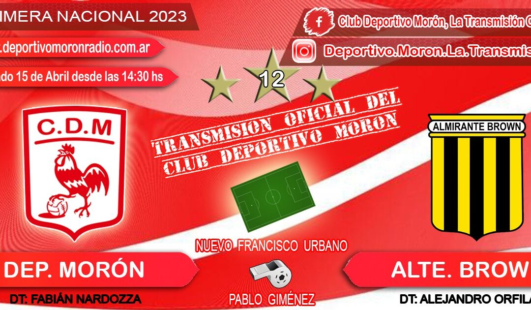 Deportivo Morón vs Almirante Brown