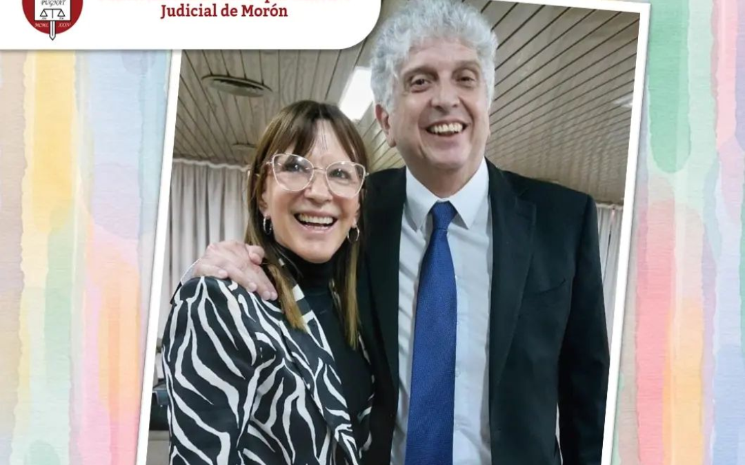 La Dr. Gladys Pellegrini y el Dr. Fabián Cardoso, son los representantes de Morón, para el Colegio Electoral del Consejo de la Magistratura