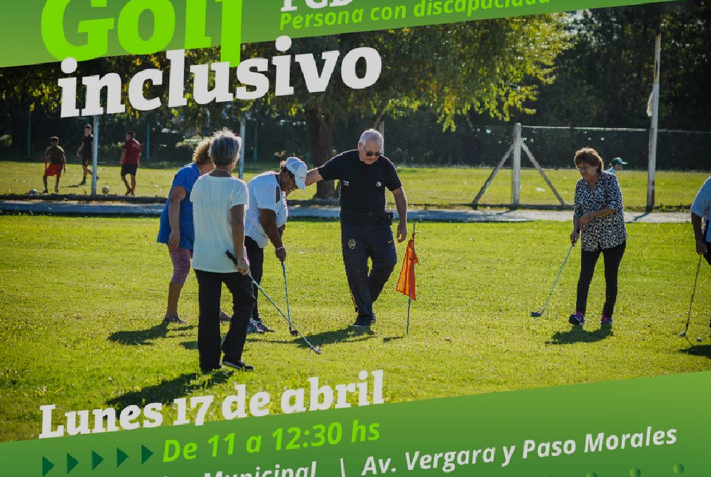Hurlingham: Jornada de golf inclusivo para personas con discapacidad