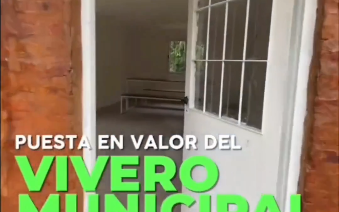 Hurlingham: Quedó inaugurado las nuevas instalaciones del Vivero Municipal 