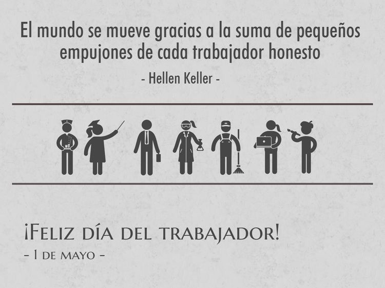 Feliz Día del Trabajador