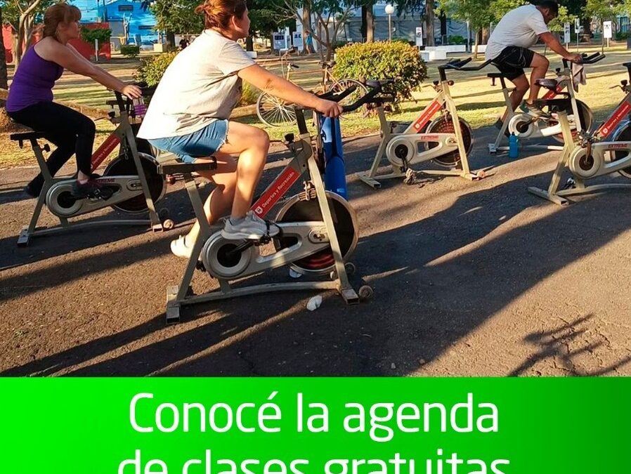 Agenda de clases gratuitas en Morón
