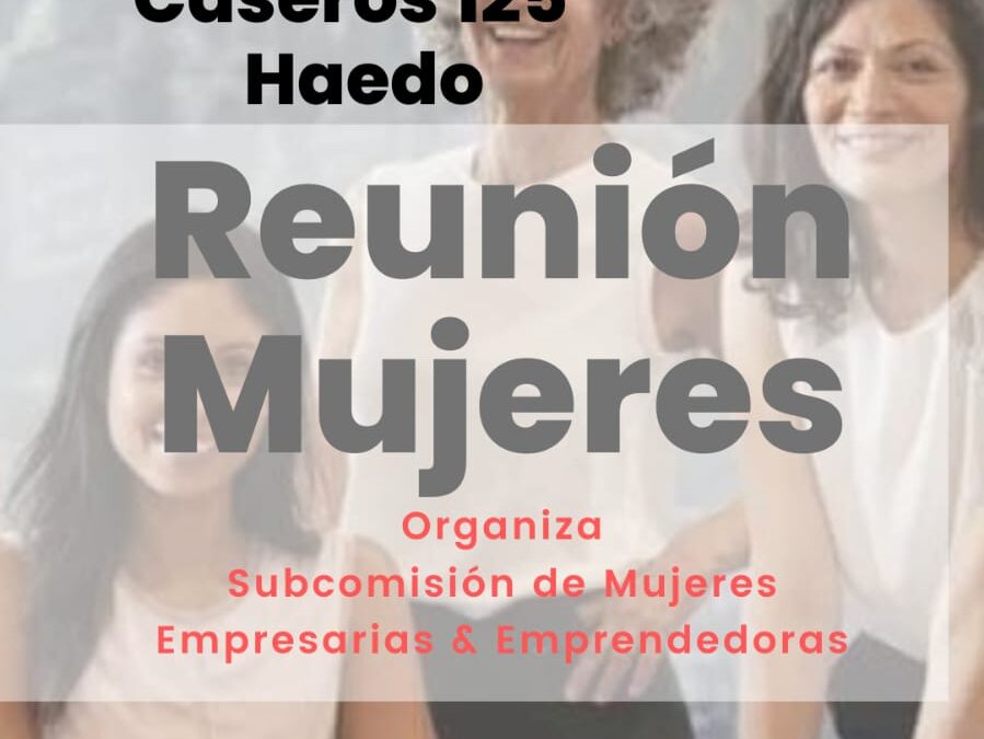 Nueva Reunión Mujeres de Haedo!