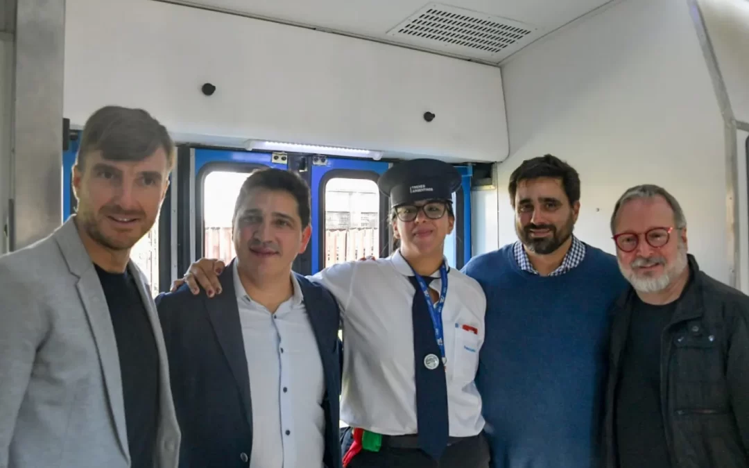 @martinmarinucci: » esta obra permitirá unir tres de las líneas más importantes del área metropolitana de manera rápida y accesible”