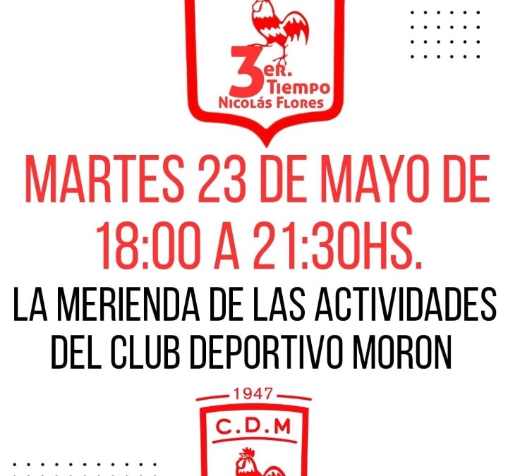 La Merienda de Las Actividades.