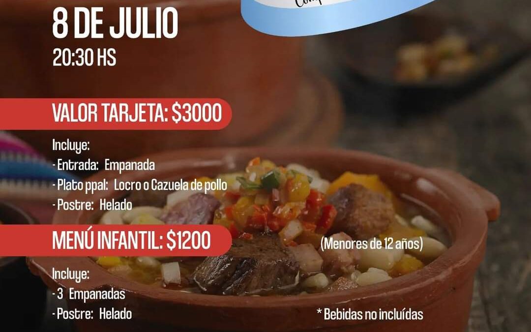 EL CLUB MORON INVITA A LA COMUNIDAD A PARTICIPAR DEL LOCRO PATRIO