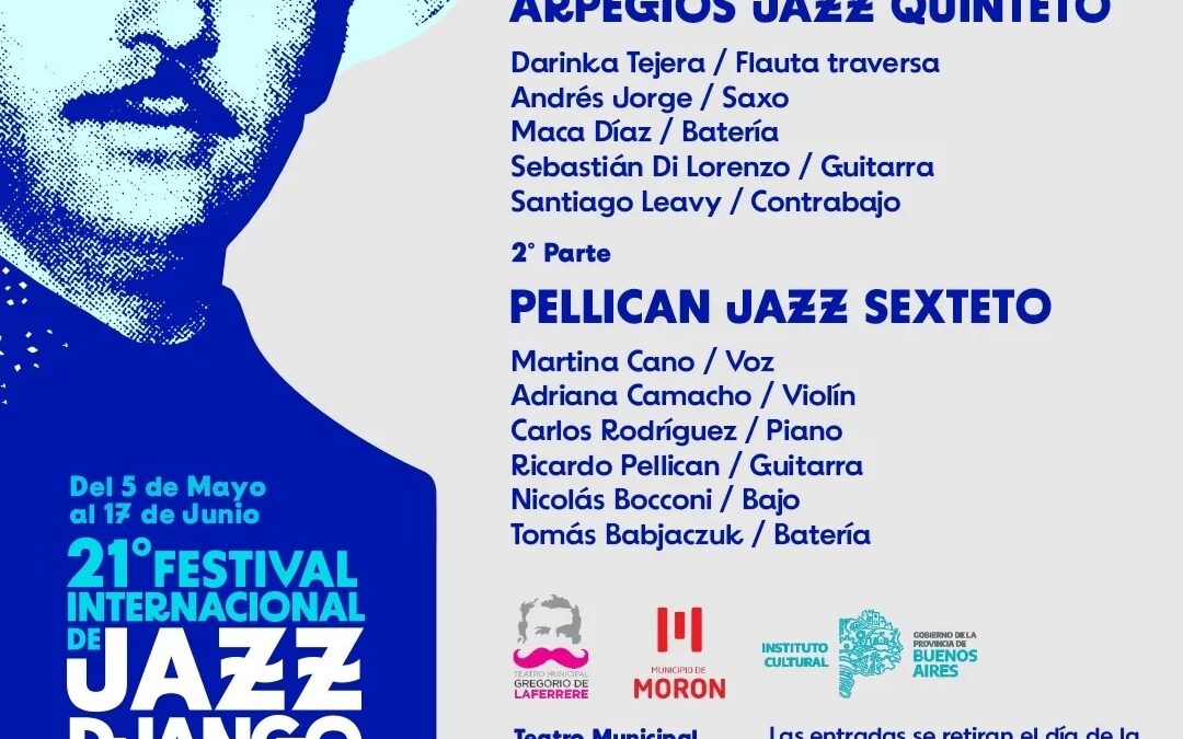 Morón será sede del cierre del Festival Internacional de Jazz Django Argentina 2023
