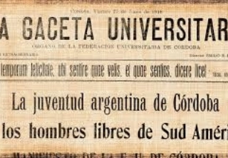 105 aniversario de la Reforma Universitaria