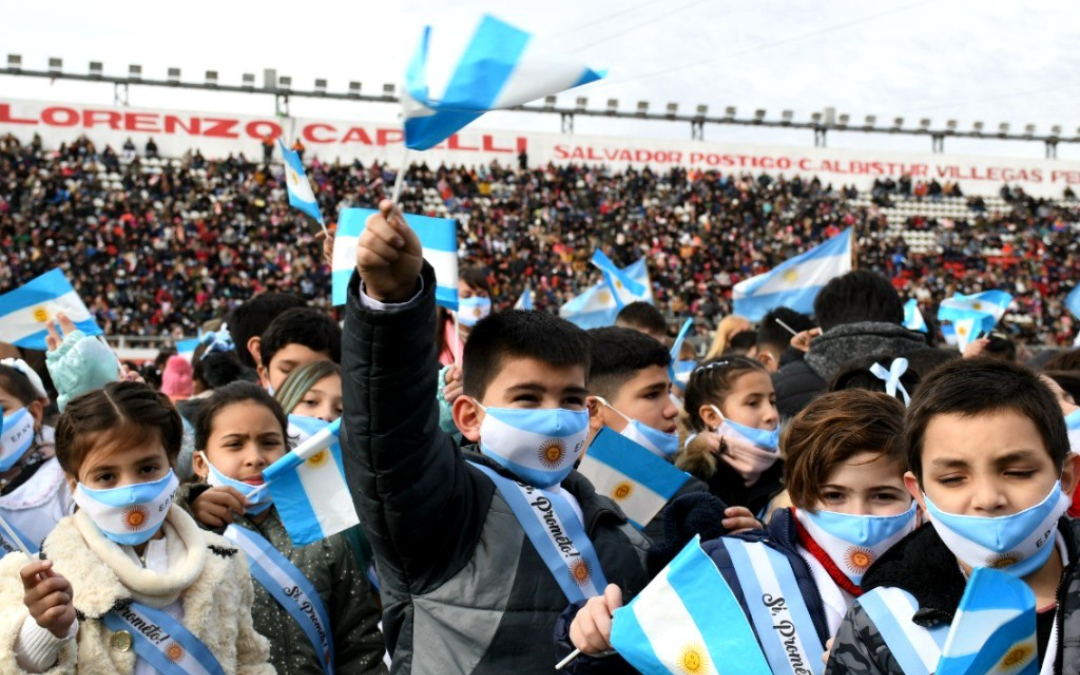MORON: ALUMNOS DE ESCUELAS PRIMARIAS REALIZARAN LA PROMESA A LA BANDERA NACIONAL