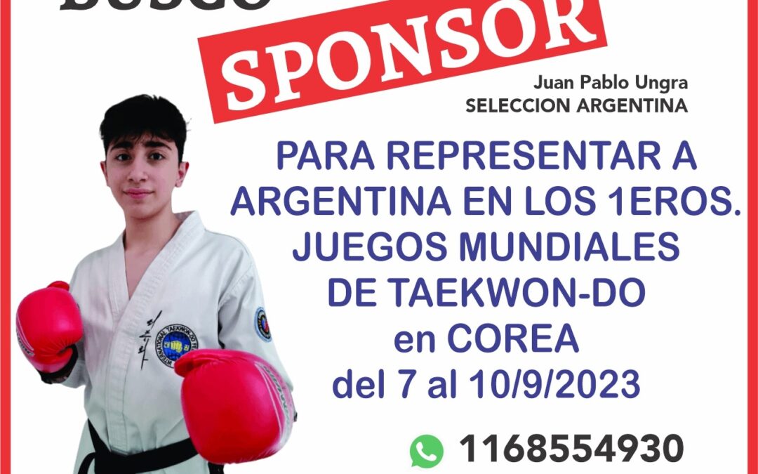 MORON: El joven moronense Juan Pablo Ungra se prepara para los Juegos Mundiales de Taekwondo ITF y busca Sponsor para cumplir su sueño