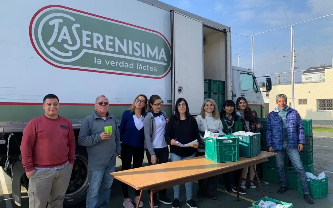 La Fundación Danone realizó una donación de 16 mil productos a organizaciones comunitarias de tres municipios bonaerenses.