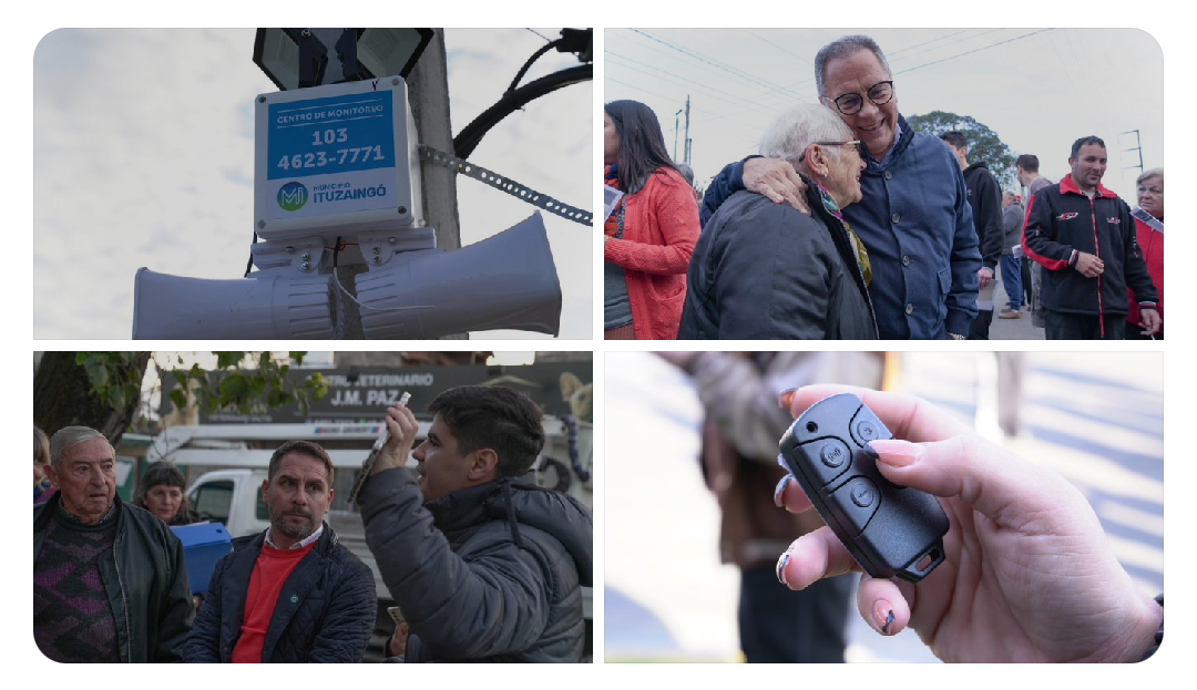 @descalzoalberto: «En #Ituzaingó, seguimos sumando herramientas para la prevención del delito»