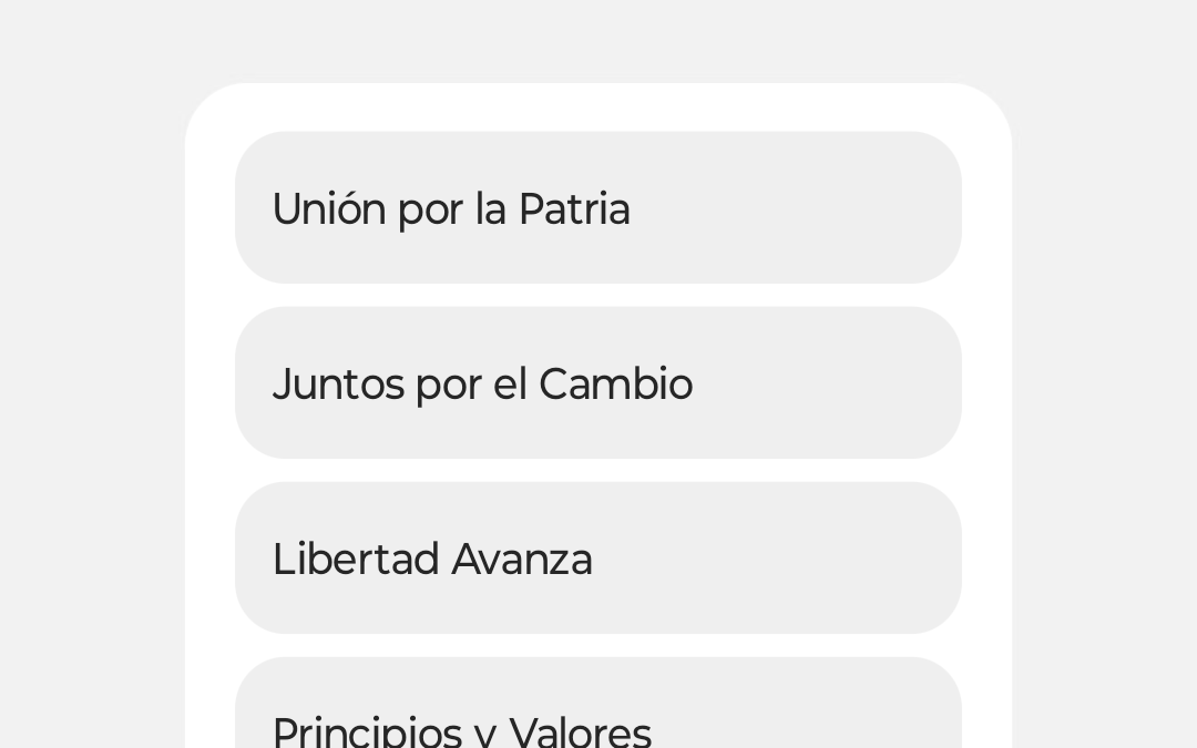 ENCUESTA 2023:   MORON: QUE ESPACIO POLITICO GANA LAS PASO?