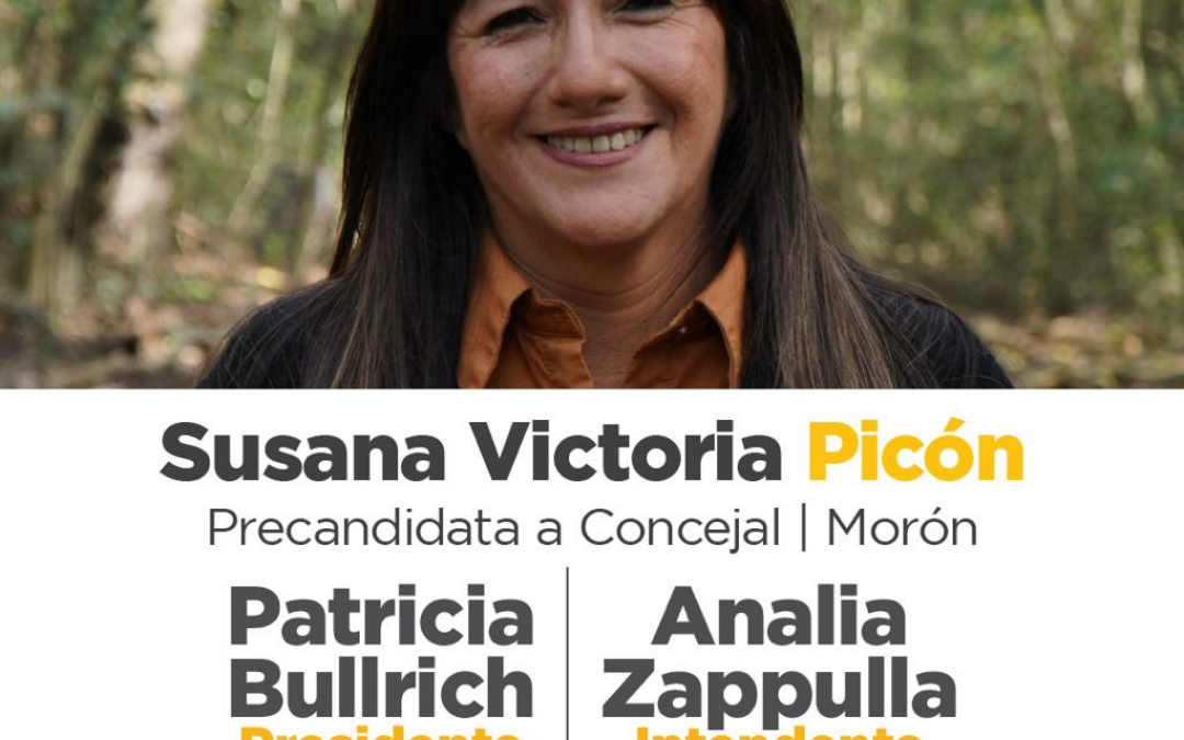 SUSANA PICÓN ES LA TERCER PRECANDIDATA A CONCEJAL POR EL ESPACIO DE ANALIA ZAPPULLA, JUNTOS POR EL CAMBIO, LA FUERZA DEL CAMBIO
