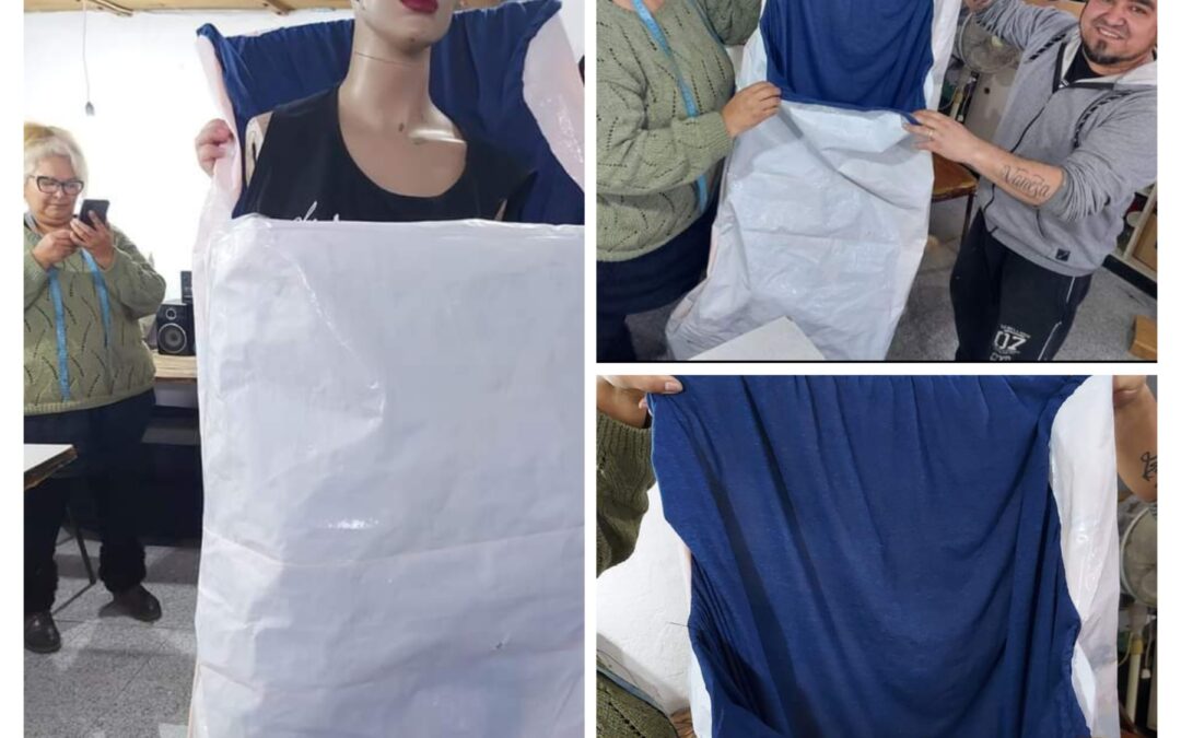 Escuela de Oficios de Cristian «Chapu» Martinez  MORON: «Camas Térmicas» para gente de situación de calle