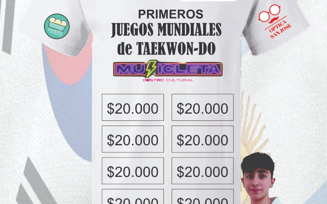 UN JOVEN MORONENSE REPRESENTARÁ A MORÓN EN LOS JUEGOS MUNDIALES DE TAEKWON-DO EN SEUL COREA