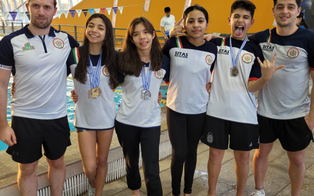 CLUB SITAS: DESTACADA PARTICIPACION DE NADADORAS Y NADADORES EN EL CAMPEONATO NACIONAL DE INFANTILES Y MENORES EN SANTIAGO DEL ESTERO