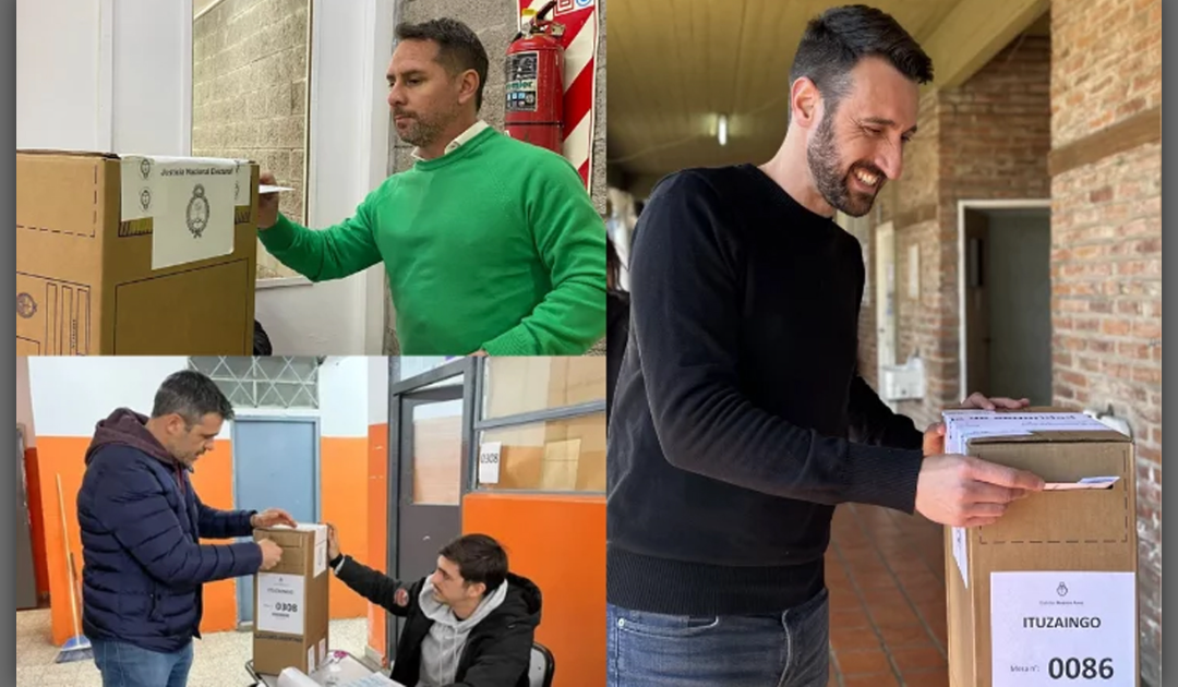 ITUZAINGÓ: LAS PASO 2023  HISTÓRICO: Juntos por el Cambio fue el espacio político más votado por la gente. Gastón di Castelnuovo peleará la intendencia en octubre próximo contra Pablo Descalzo de Unión por la Patria