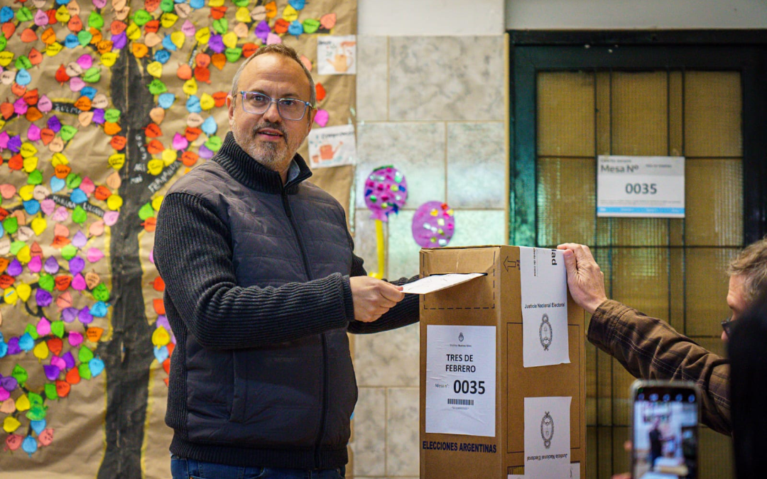 TRES DE FEBRERO: Valenzuela gana categóricamente la interna y es el candidato más votado