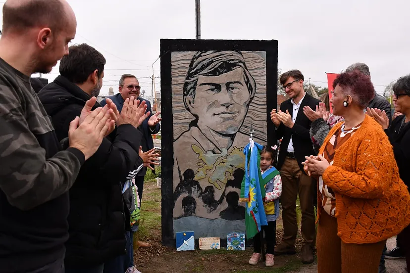 MORON: SE INAUGURÓ UN PARQUE LINEAL EN HOMENAJE A UN SOLDADO CAÍDO EN MALVINAS