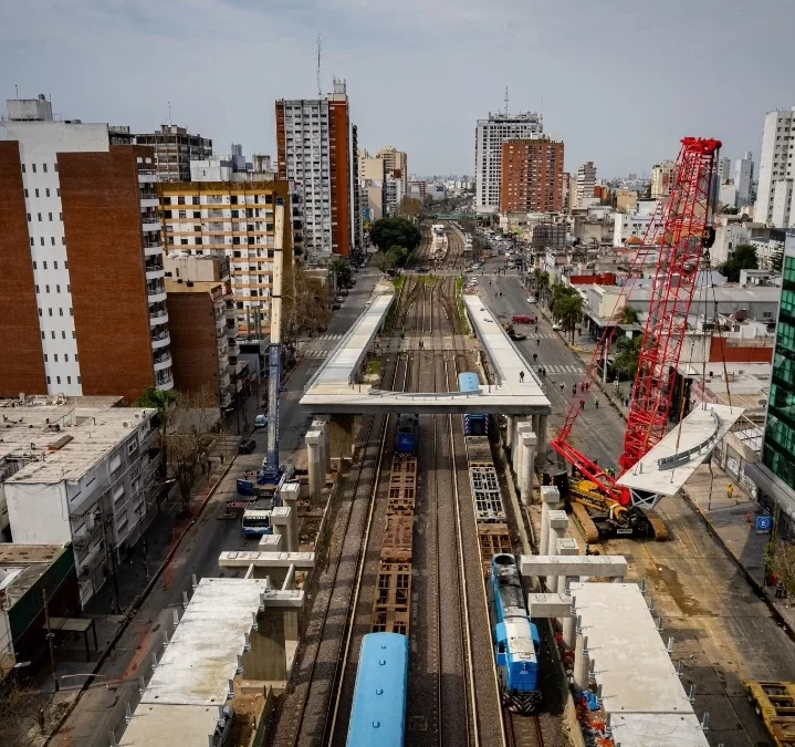 RAMOS MEJIA: ÚLTIMA ETAPA DEL PUENTE MODULAR