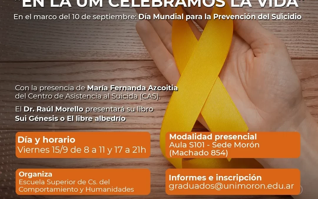 JORNADA DE SENSIBILIZACIÓN Y CONCIENTIZACIÓN COMUNITARIA UNIVERSIDAD DE MORÓN