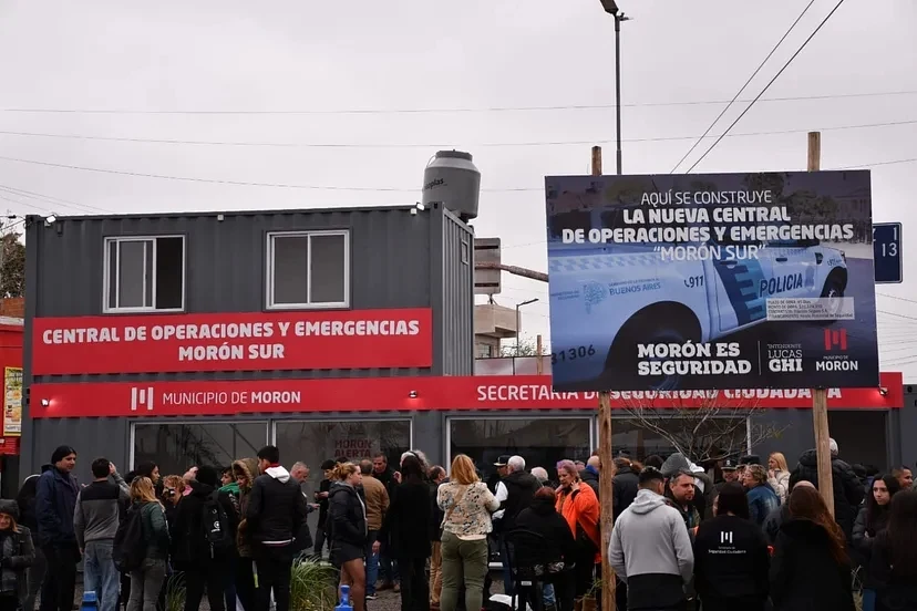 MORÓN: Se inauguró una Central de Operaciones y Emergencias en Morón sur