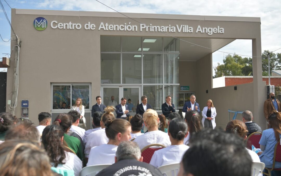 ITUZAINGÓ: MASSA Y DESCALZO INAUGURARON EL NUEVO EDIFICIO DE LA SALA DE ATENCIÓN PRIMARIA VILLA ÁNGELA