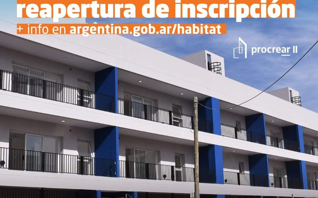 EL PALOMAR: Inscripciones al Procrear