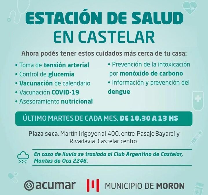 CASTELAR: Nueva jornada de Estación de Salud