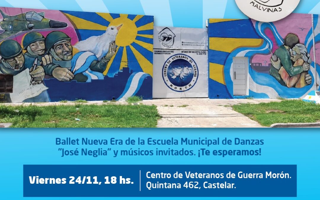 CASTELAR: ¡La Casa Malvinas cumple 2 años y celebra a puro arte!