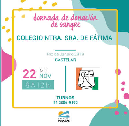 CASTELAR: JORNADA DE DONACIÓN DE SANGRE