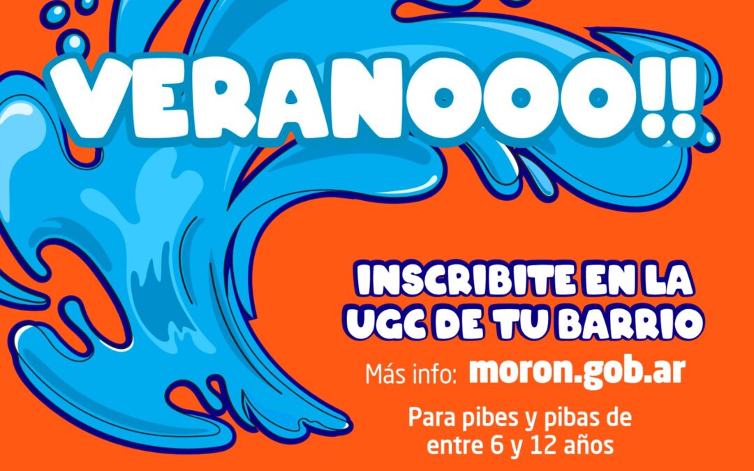 MORÓN: Abierta la Inscripción para la Colonia de verano 2024!