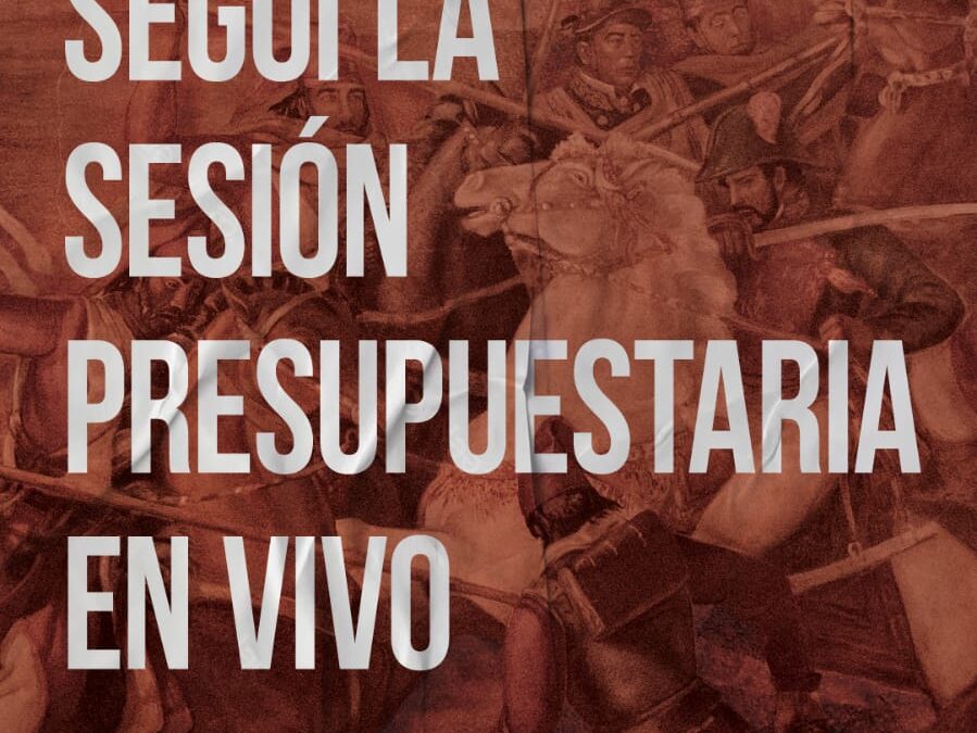 MORÓN: HCD: SESIÓN EXTRAORDINARIA PARA TRATAR EL PRESUPUESTO 2024
