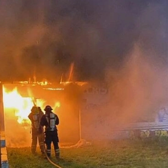 INCENDIARON UN LOCAL MILITANTE DE NUEVO ENCUENTRO EN VILLA GESELL