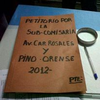 VECINOS DEL BARRIO GAONA JUNTAN FIRMAS PARA SOLICITAR UNA SUBCOMISARÍA EN LA ZONA