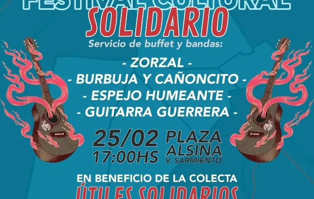 VILLA SARMIENTO: FESTIVAL CULTURAL SOLIDARIO