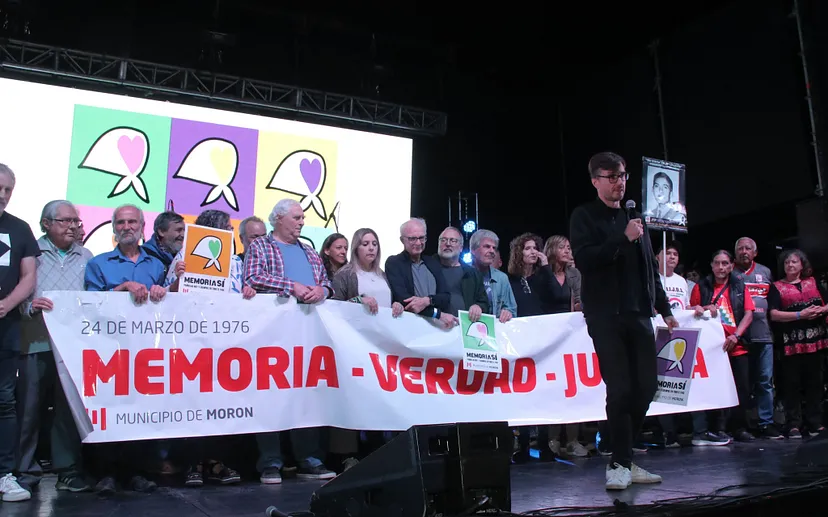 LUCAS GHI: » HAY QUE CONDENAR EL TERRORISMO DE ESTADO. HAY QUE REAFIRMAR ESOS VALORES DE MEMORIA, VERDAD Y JUSTICIA EN EL MARCO DE UN PUEBLO QUE QUIERE VIVIR EN DEMOCRACIA…»