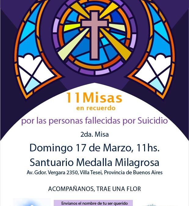 VILLA TESEI: MISA EN RECUERDO POR LOS FALLECIDOS POR SUICIDIO
