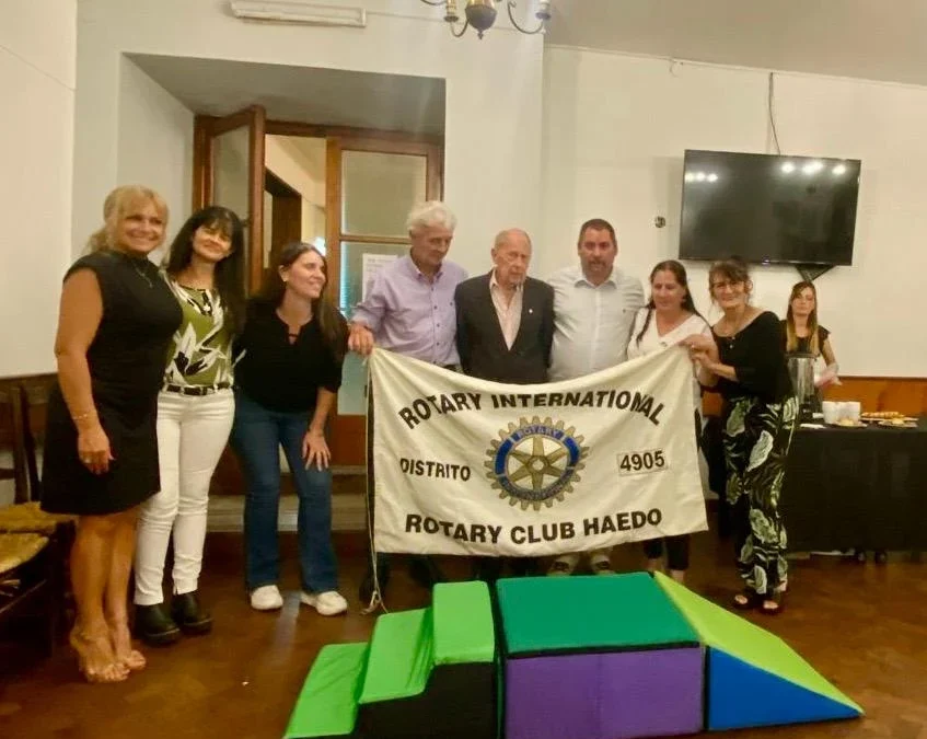 HAEDO: EL ROTARY CLUB DE HAEDO REALIZÓ UNA IMPORTANTE DONACION AL CENTRO DE ATENCIÓN TEMPRANA DEL DESARROLLO INFANTIL