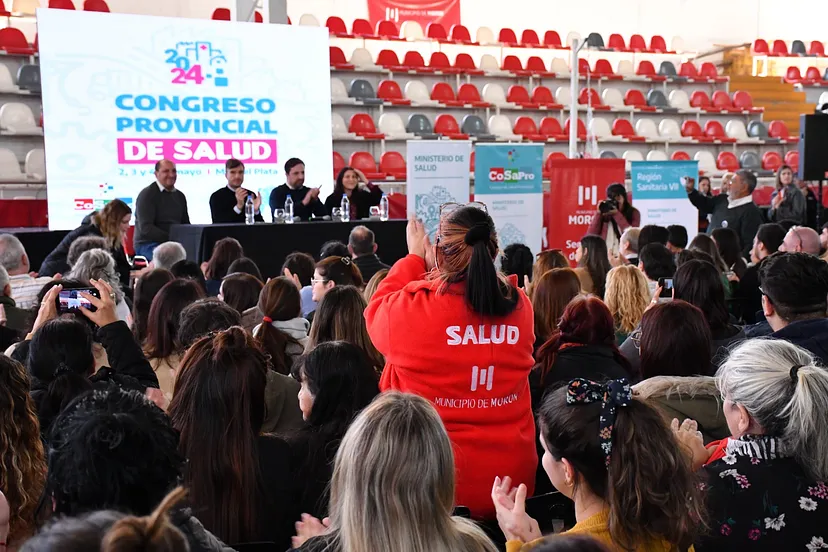 Morón fue sede del Pre Congreso Provincial de Salud
