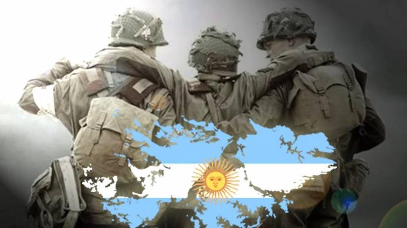 Homenaje a los Veteranos y caídos en la guerra de  Malvinas