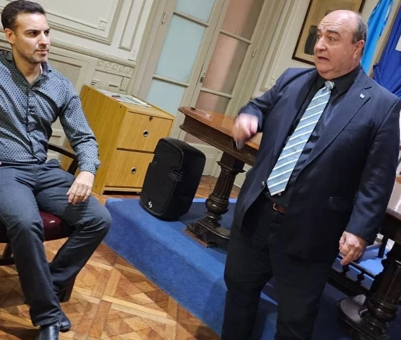 EL PARLAMENTARIO LIBERTARIO PATRICIO VILLEGAS SE REUNIÓ CON REFERENTES DISTRITALES