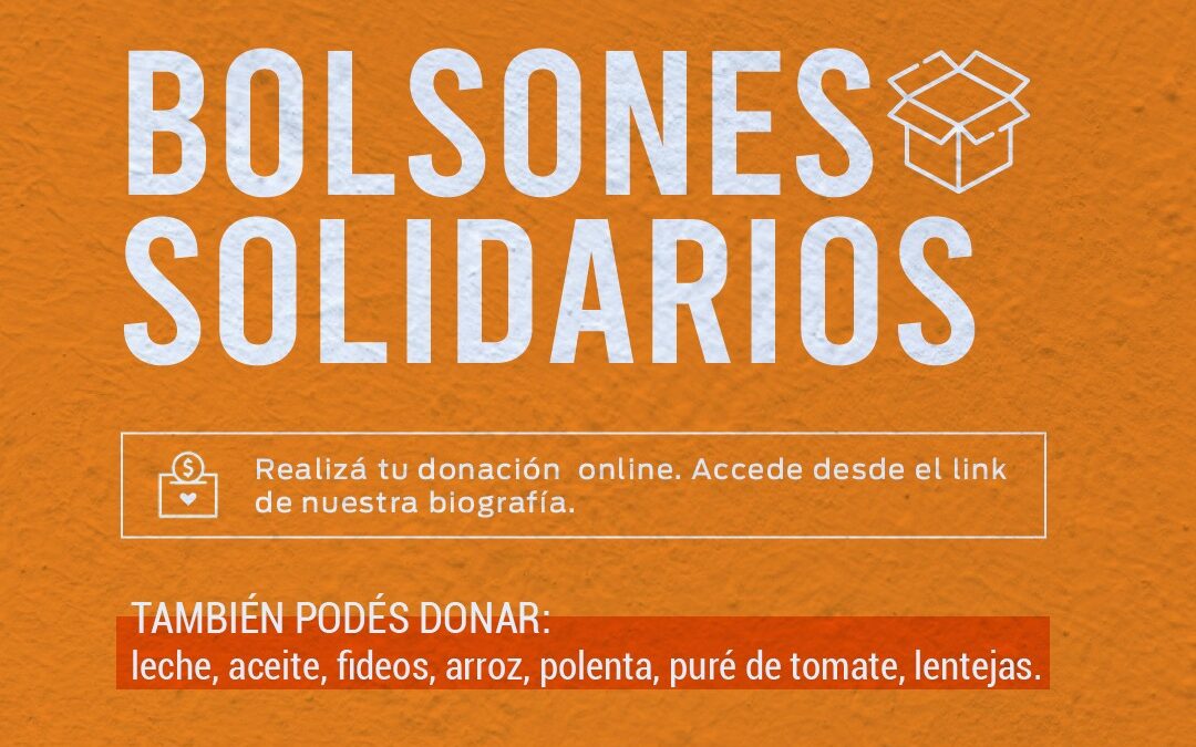 ITUZAINGÓ: IMPORTANTE CAMPAÑA DE RECAUDACIÓN DE FONDOS PARA ACERCAR BOLSONES DE COMIDA A LA COMUNIDAD LOCAL