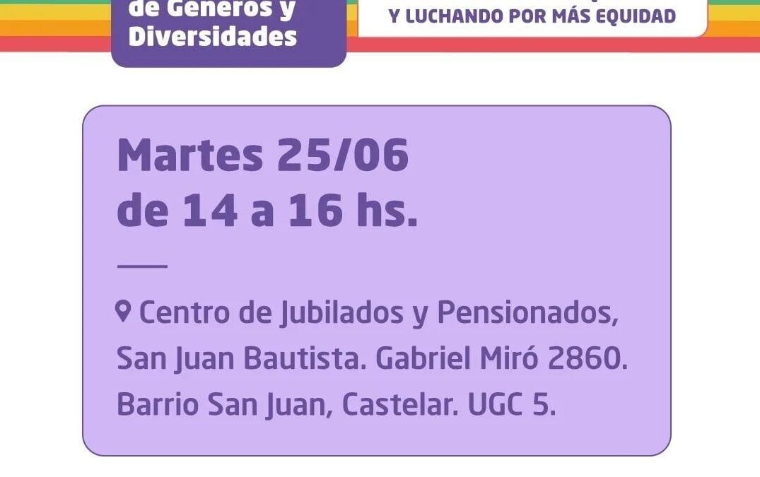 CASTELAR SUR: CONVOCATORIA » CELEBRANDO LAS CONQUISTAS Y LUCHANDO POR MAS EQUIDAD»
