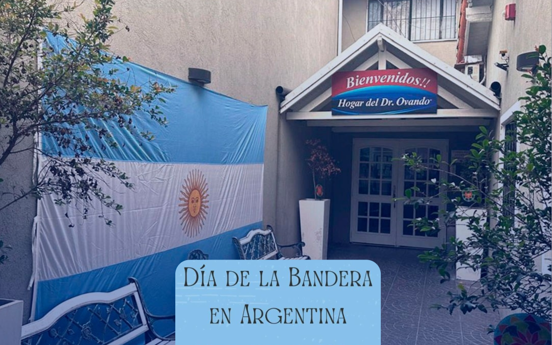 ACTO PATRIO DEL DÍA DE LA BANDERA EN EL HOGAR DEL DR. OVANDO