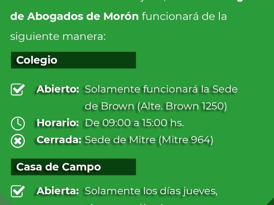 JUDICIALES: FERIA JUDICIAL DEL 15 AL 26 DE JULIO 2024