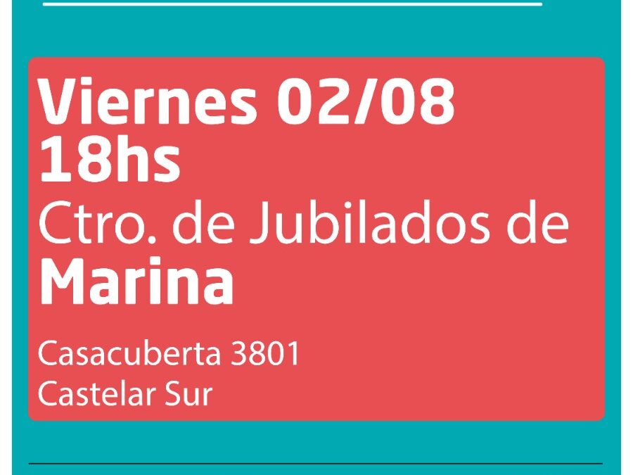 CASTELAR SUR: REUNIÓN ABIERTA DE SEGURIDAD