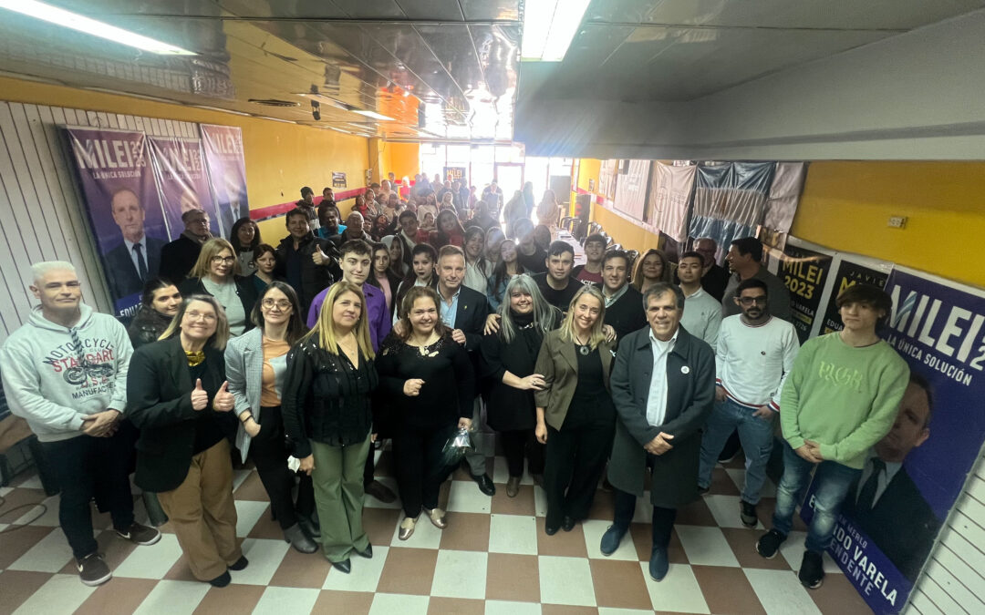 MERLO: MASIVO ACTO EN LA APERTURA DE LA ESCUELA EFDAP EN EL DISTRITO