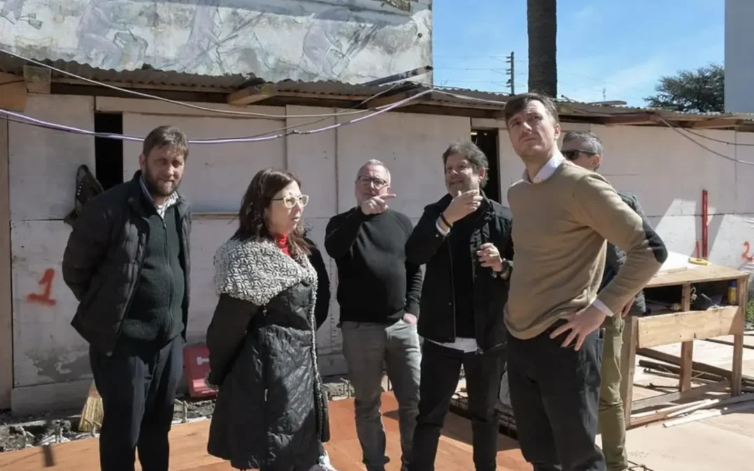 El Palomar: Avanzan las obras de construcción de 56 viviendas